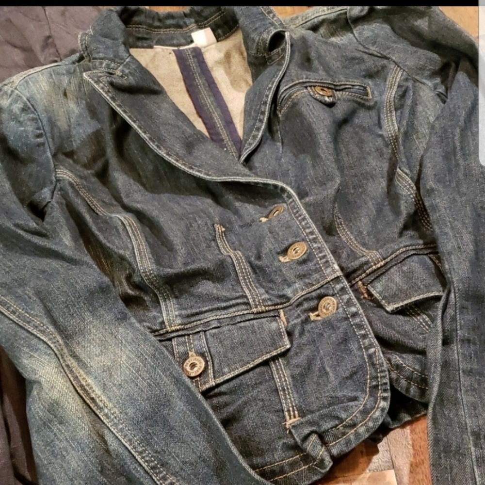 NWOT DKNY Jean Jacket